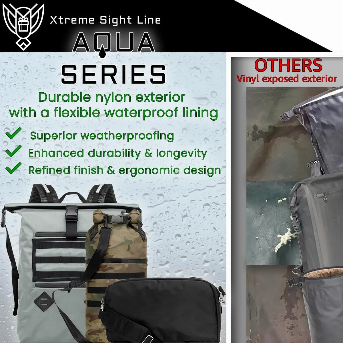 ~ AQUA RT Dry Bag~ Water-Proof Faraday Dry Bag for Laptops, Tablets, and Mid-Size Electronics ~ Tracking/Hacking Defense ~ Backwoods Camo