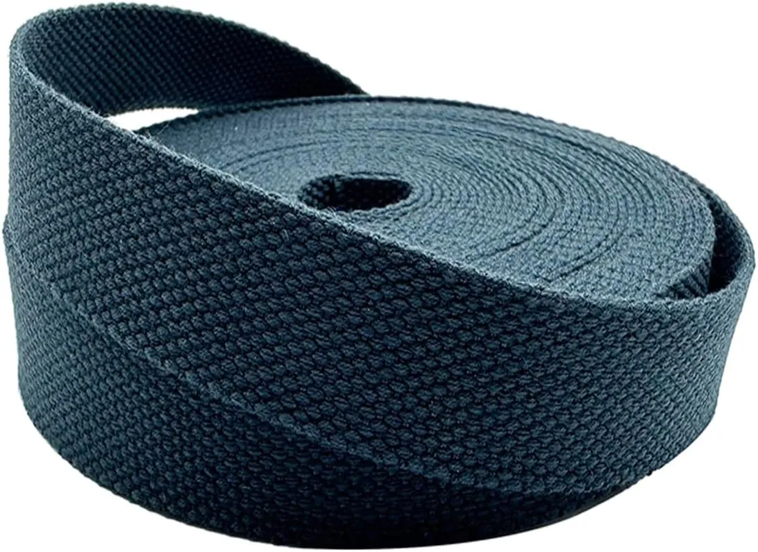 1 Inch Heavy Cotton Webbing 10 Yard Webbing Straps for Bags Handles,Tote Bag Webbing，Cloth Belt,Making Outdoor Supplies