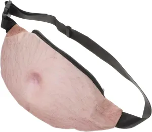 1pc Beer Belly Storage Bag Funny Bag For Men Novelty Funny Waist Bag Man 3d Belly Belt Pouches Adults Fake Beer Belly Beer Belly Pouch Beer Belly Belt Bag Men present