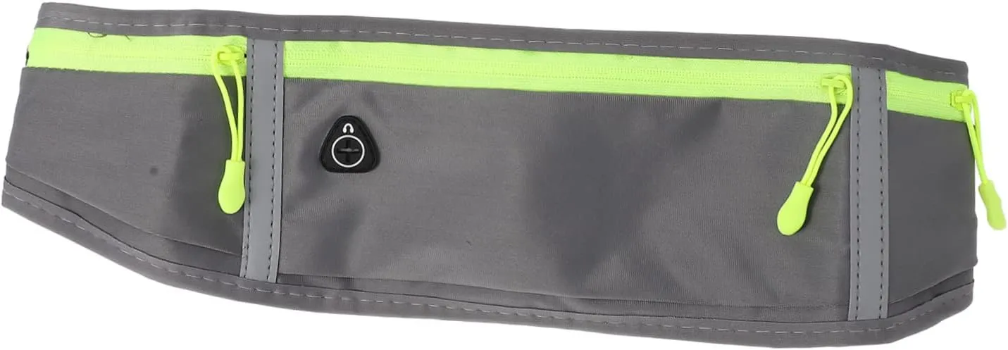 1Pc Lightweight Waist Phone Bag for Running Sports Waist Pouch with Reflective Strip for Outdoor Activities Fits All Phone