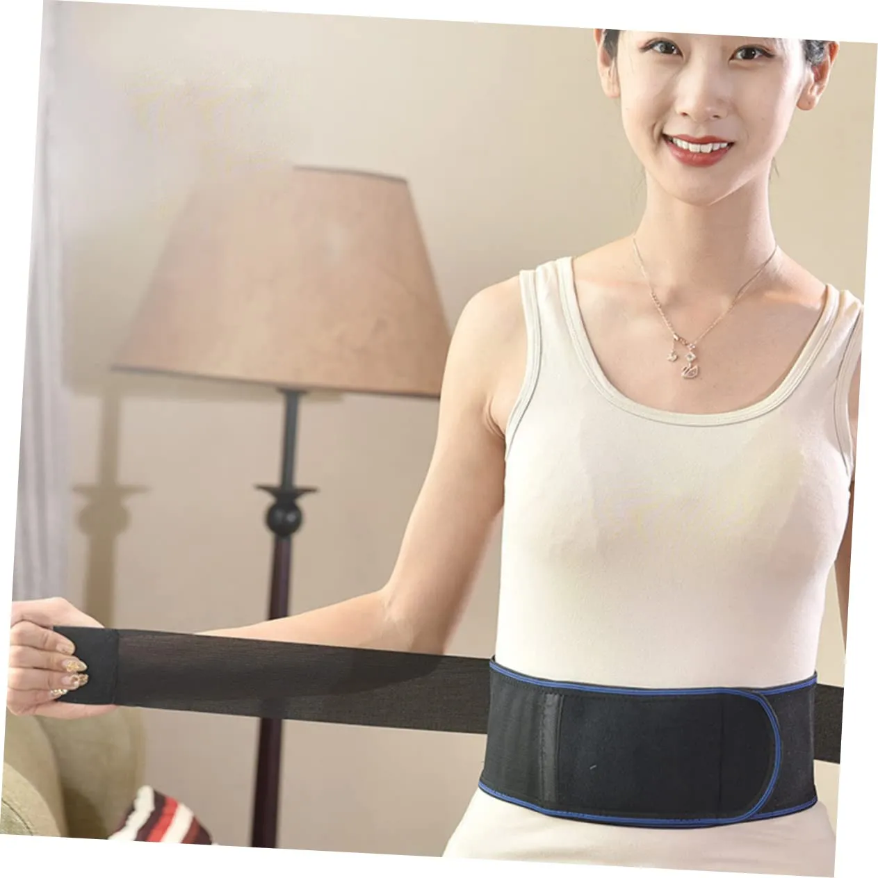 1PC Self Heating Lumbar Support Belt for Winter Belly Band for Warm Abdominal Brace for Cold Discomfort Fits Waist