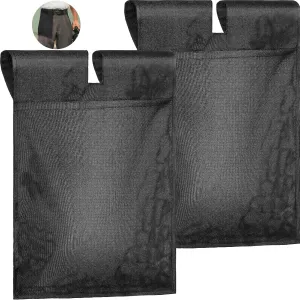 2 Pieces Umpire Ball Bag Umpire Gear Baseball Softball Umpire Bag Quality Woven Polyester Fabric for Baseball Softball with Belt Extra Large