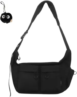 2025 New Dallaswind Large Capacity Messenger Canvas Bag, Large Crossbody Bag Shoulder Purse, Vintage Canvas Satchel