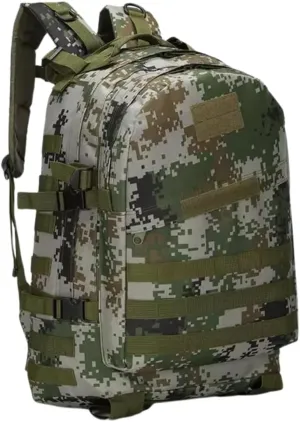 30L Tactical Backpack, Military MOLLE Rucksack, Waterproof Assault Pack for Hunting, Camping, & Outdoor Survival (07)