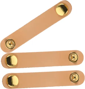 3Pcs Leather Purse Strap Shortener with Quick Release Buckle for Handbags Elegant Design for Comfortable Carrying for Various Occasions and Heights