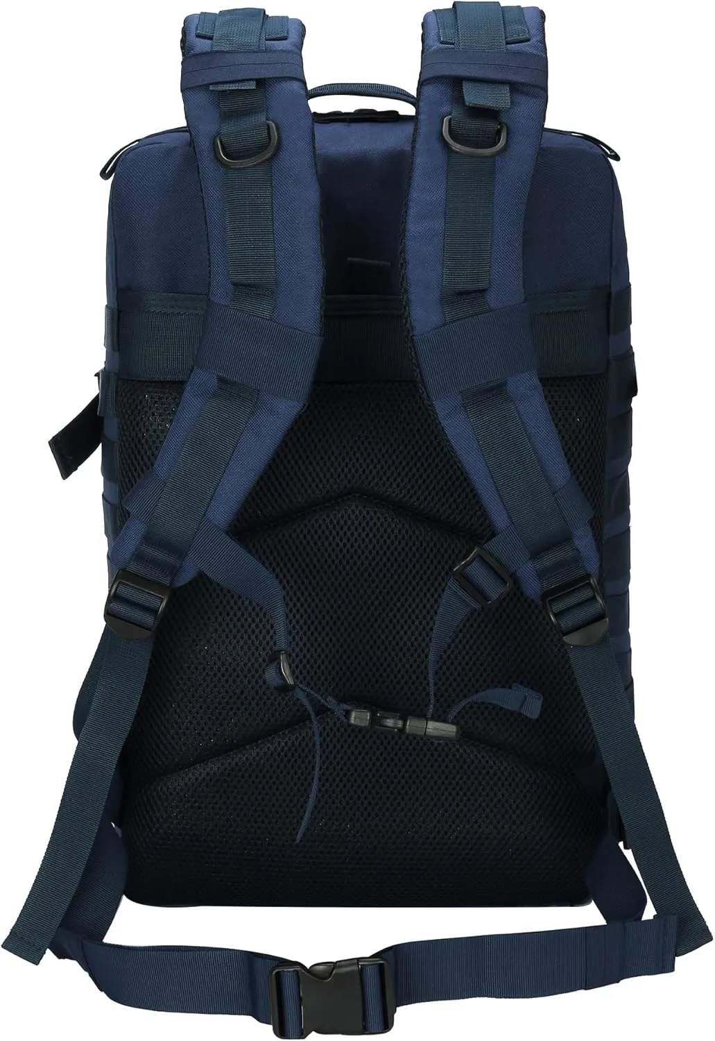 45L Tactical Backpack for Men & Women,Military Molle Rucksack with 900D Fabric,3-Day Bug Out Bag,Hiking Trekking Gym Emergency Survival Backpack(45L blue)