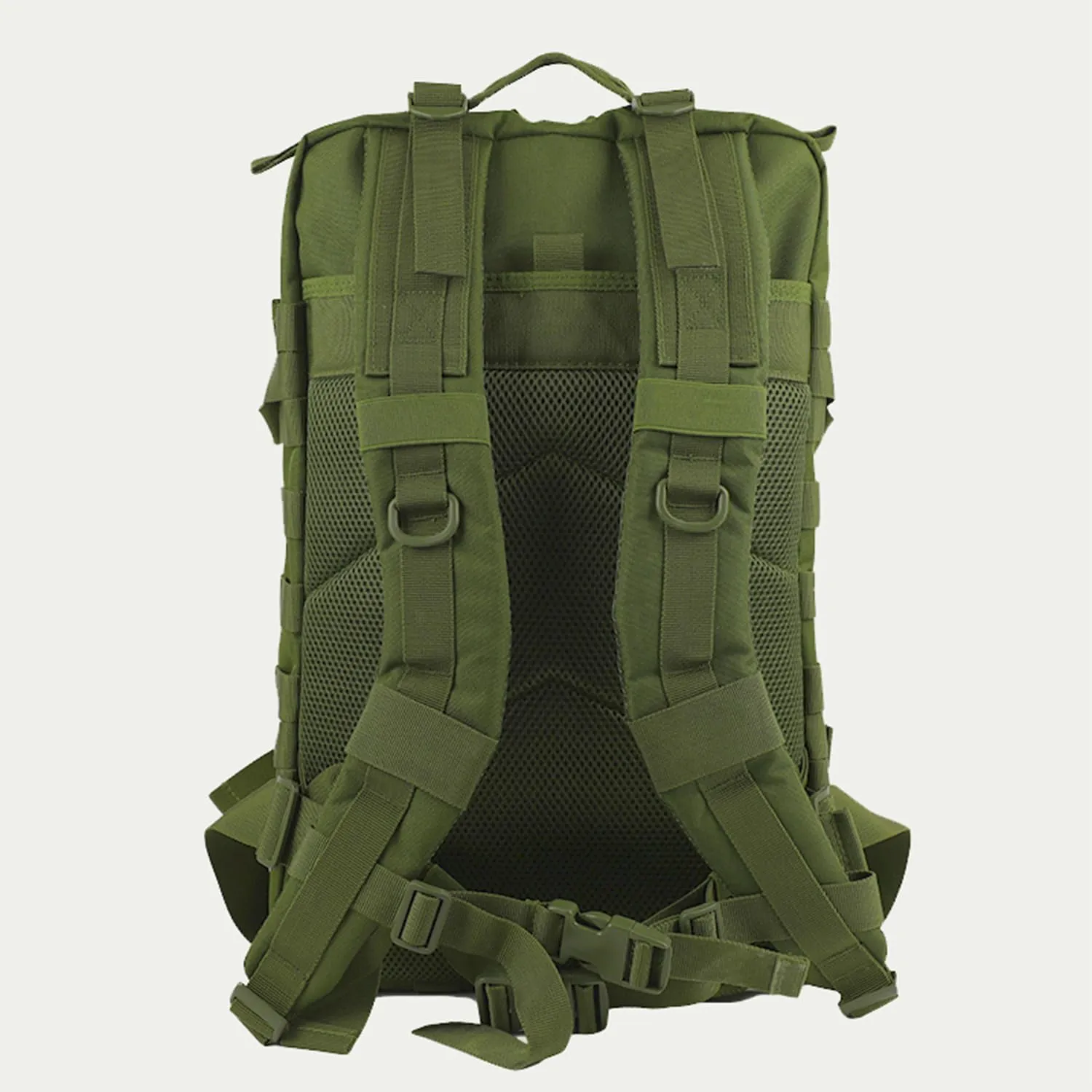 45L Tactical Backpack for Men & Women,Military Molle Rucksack with 900D Fabric,3-Day Bug Out Bag,Hiking Trekking Gym Emergency Survival Backpack(army green)