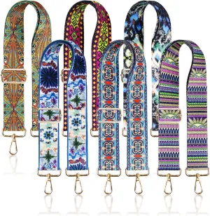 6 Pieces Purse Straps Replacement Crossbody Straps for Purses 1.5 Inches Purse Strap for Handbags Shoulder Strap