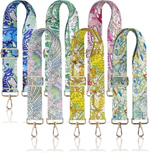 6 Pieces Purse Straps Replacement Crossbody Straps for Purses 1.5 Inches Purse Strap for Handbags Shoulder Strap