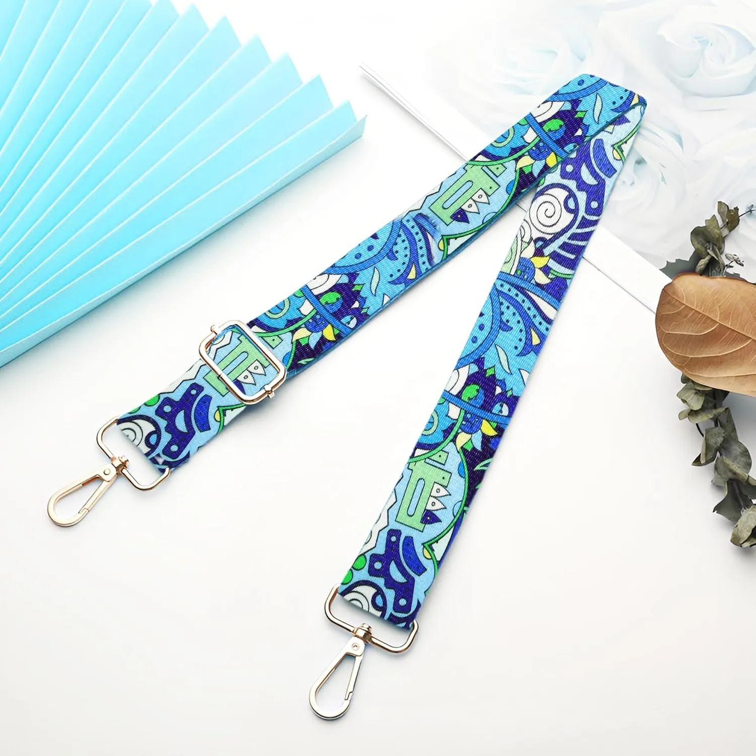 6 Pieces Purse Straps Replacement Crossbody Straps for Purses 1.5 Inches Purse Strap for Handbags Shoulder Strap