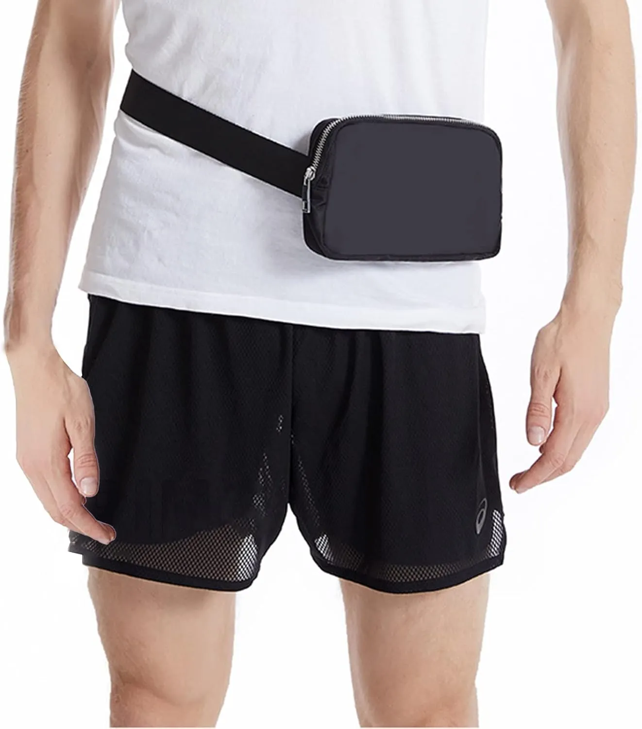 60 120CM Waist Bag Gym Waist Belt Pouch Utility Waist Belt Pouch Activewear Waist Bag Suitable for Travel Party