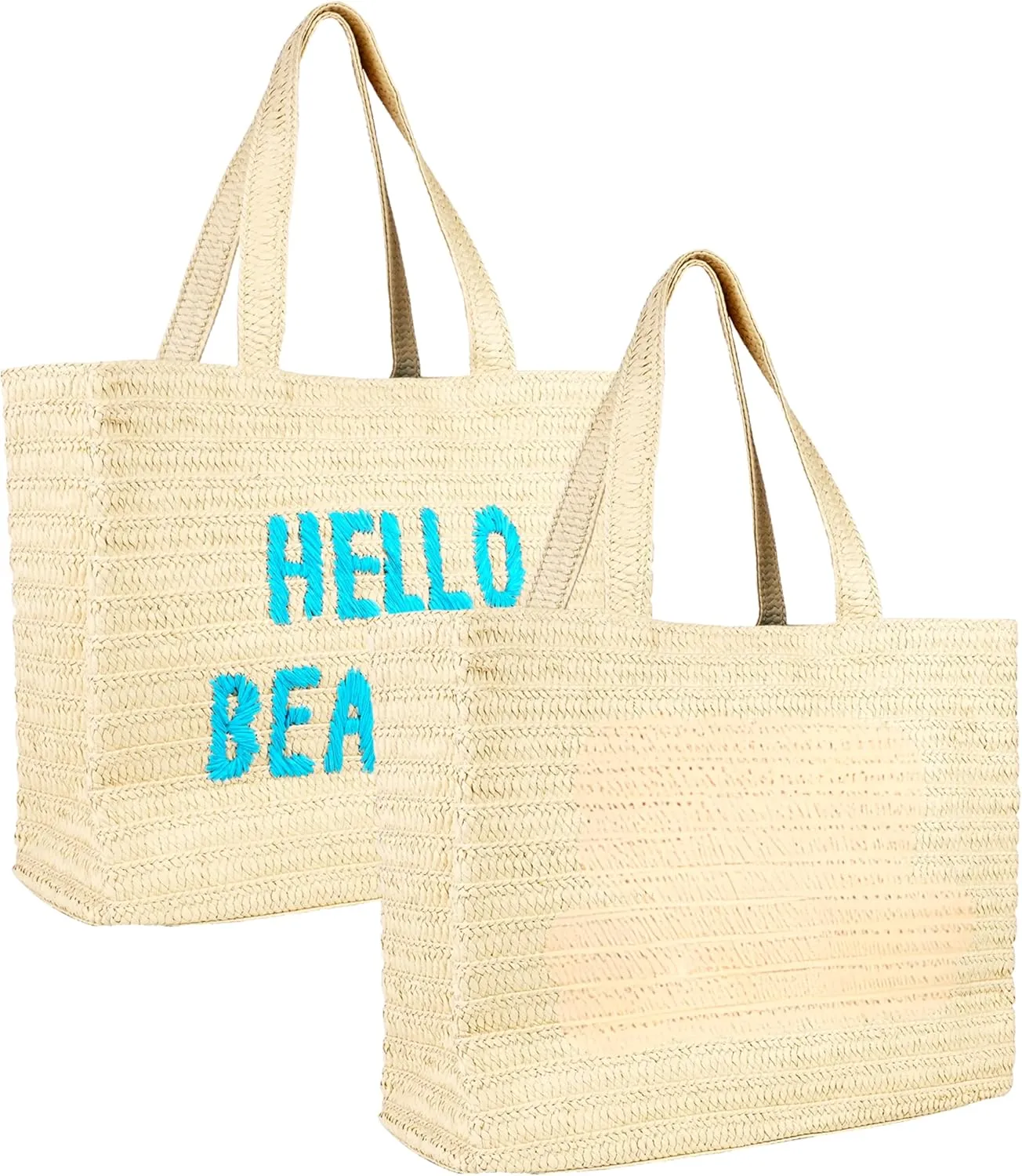 A Packable Beach Bag | The Straw Beach Tote Bag of 2025 | Beach Bags for Women Vacation | Large Beach Bag
