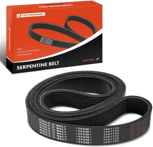 A-Premium 31110RLF003 Engine Serpentine Drive Belt Compatible with Honda CR-V CRV 2002-2006 2.4L & Dodge Ram 1500 2004-2006 8.3L, Viper 2003-2006 8.3L, Gas