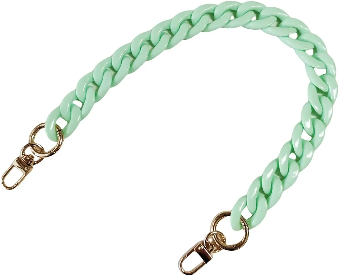 Acrylic Resin Chain Strap for Purse Replacement Chain Strap for Purse Evening Clutch Bag Fashion Handbag DIY Chain