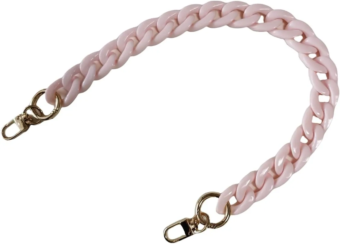Acrylic Resin Chain Strap for Purse Replacement Chain Strap for Purse Evening Clutch Bag Fashion Handbag DIY Chain