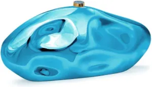 Acrylic Shell Clutch Purse for Women Metallic Evening Bag Large Designer Acrylic Handbag for Wedding Party Prom