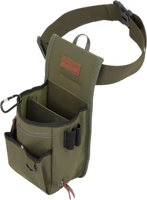 Allen Company Triumph Rip-Stop Double Compartment Shell Bag & 52 inch Waist Belt, Holds 50 Empty Hulls, Olive Green