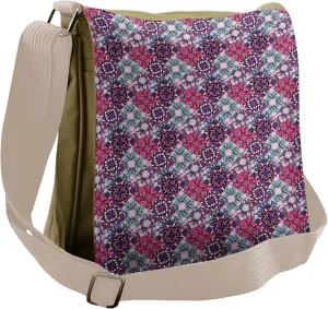 Ambesonne Psychedelic Messenger Bag, Funky Graffiti Art, Unisex Cross-body