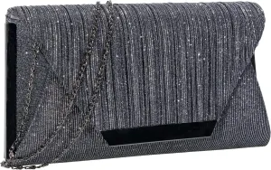 AO ALI VICTORY Glitter Clutch Purses for Women Evening Bags Clutches Flap Envelope Handbags Large Wedding Party Prom Purse