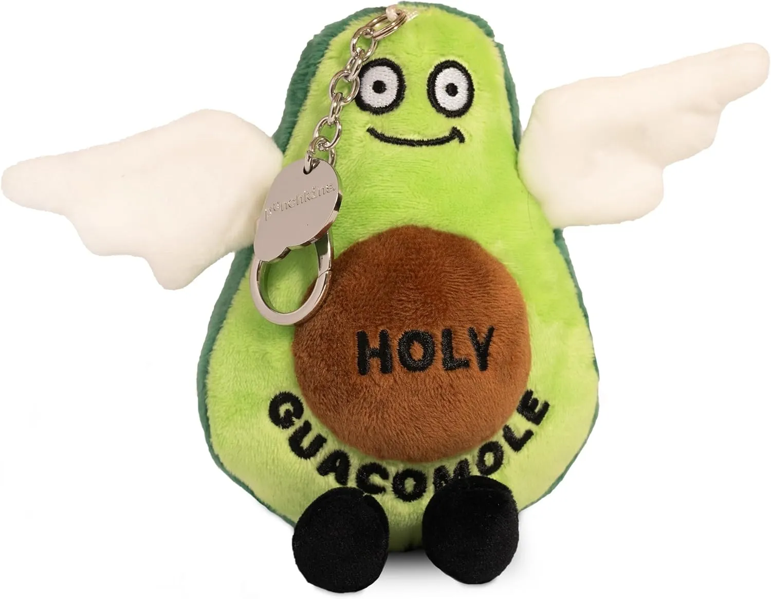 Avocado Bag Keychains, Plush Accessory and Hanging Decoration for Purse, Handbag, Backpack, Funny Meme Gift