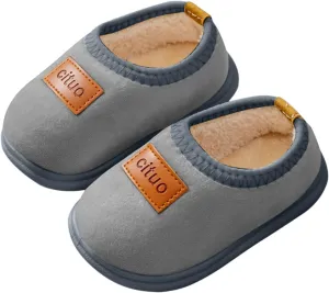 Baby Boy Going Home Outfit Childrens Girl Cotton Shoes Solid Color Fashion Soft Sole Winter Warm Indoor Non Slip Cotton Shoes Baby Slipper Sock