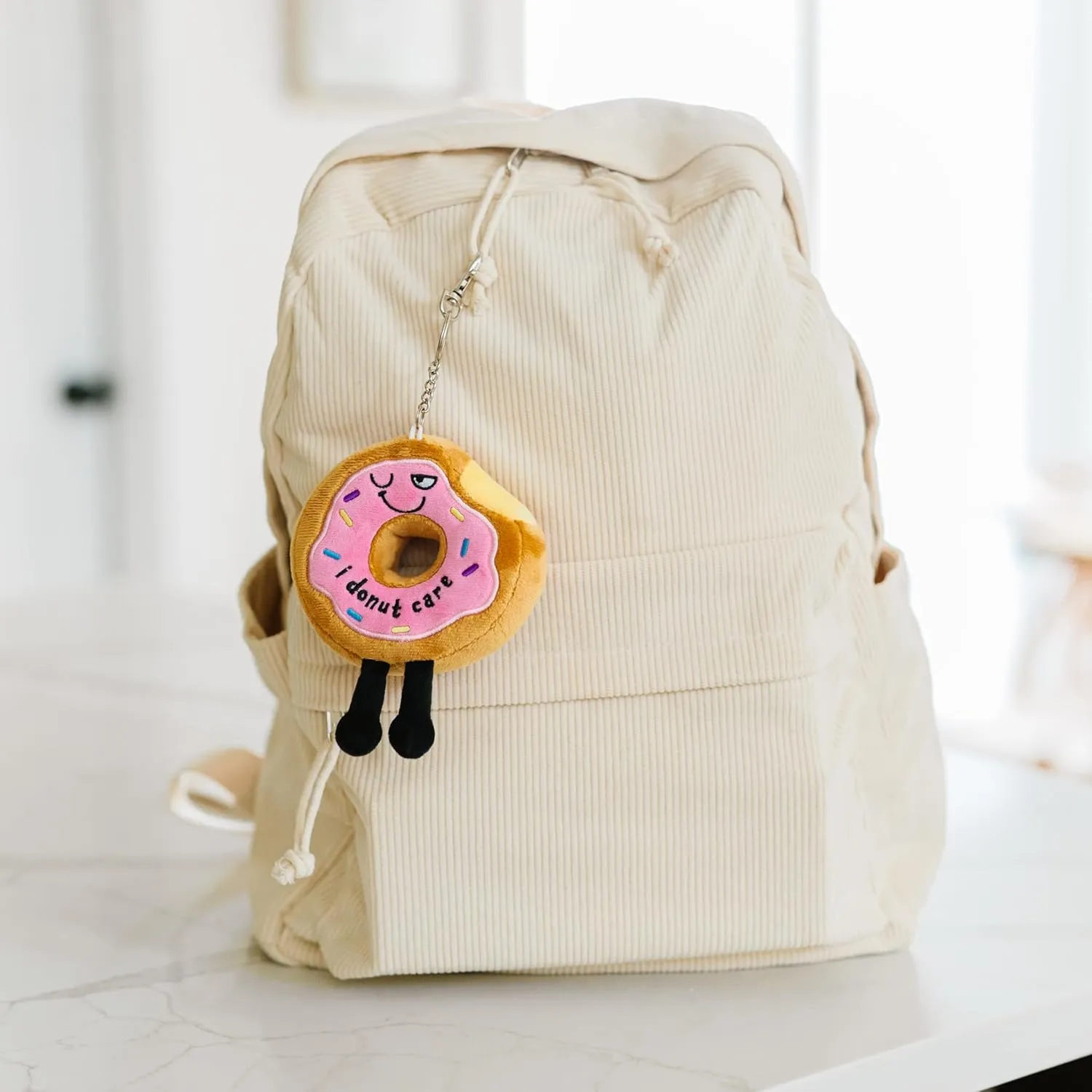 Bag Keychains, Plush Accessory and Hanging Decoration for Purse, Handbag, Backpack, Funny Meme Gift
