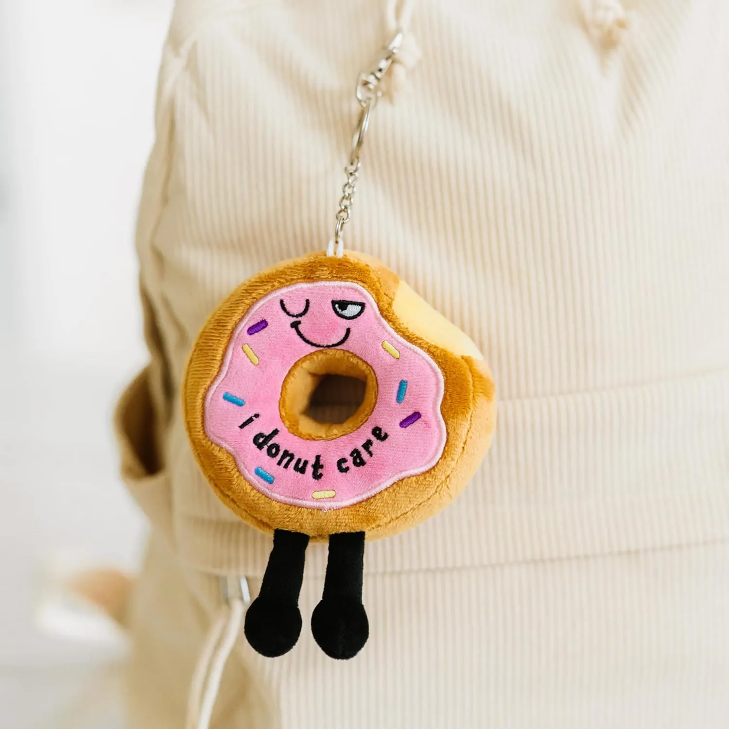 Bag Keychains, Plush Accessory and Hanging Decoration for Purse, Handbag, Backpack, Funny Meme Gift