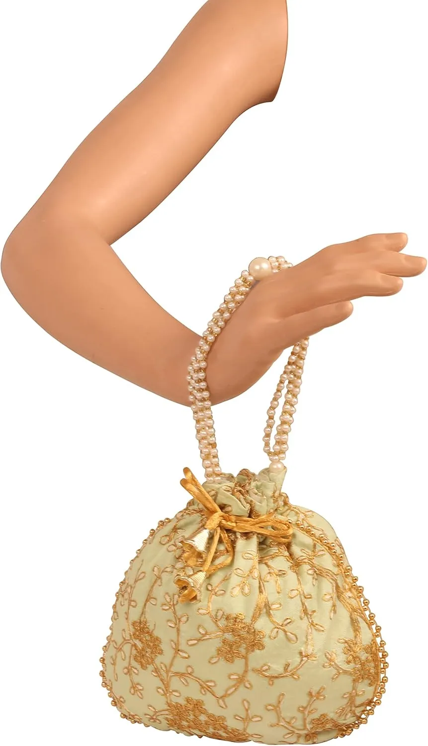 beaded hand embroidered/brocade evening purse handbag vintage party wedding gift for women