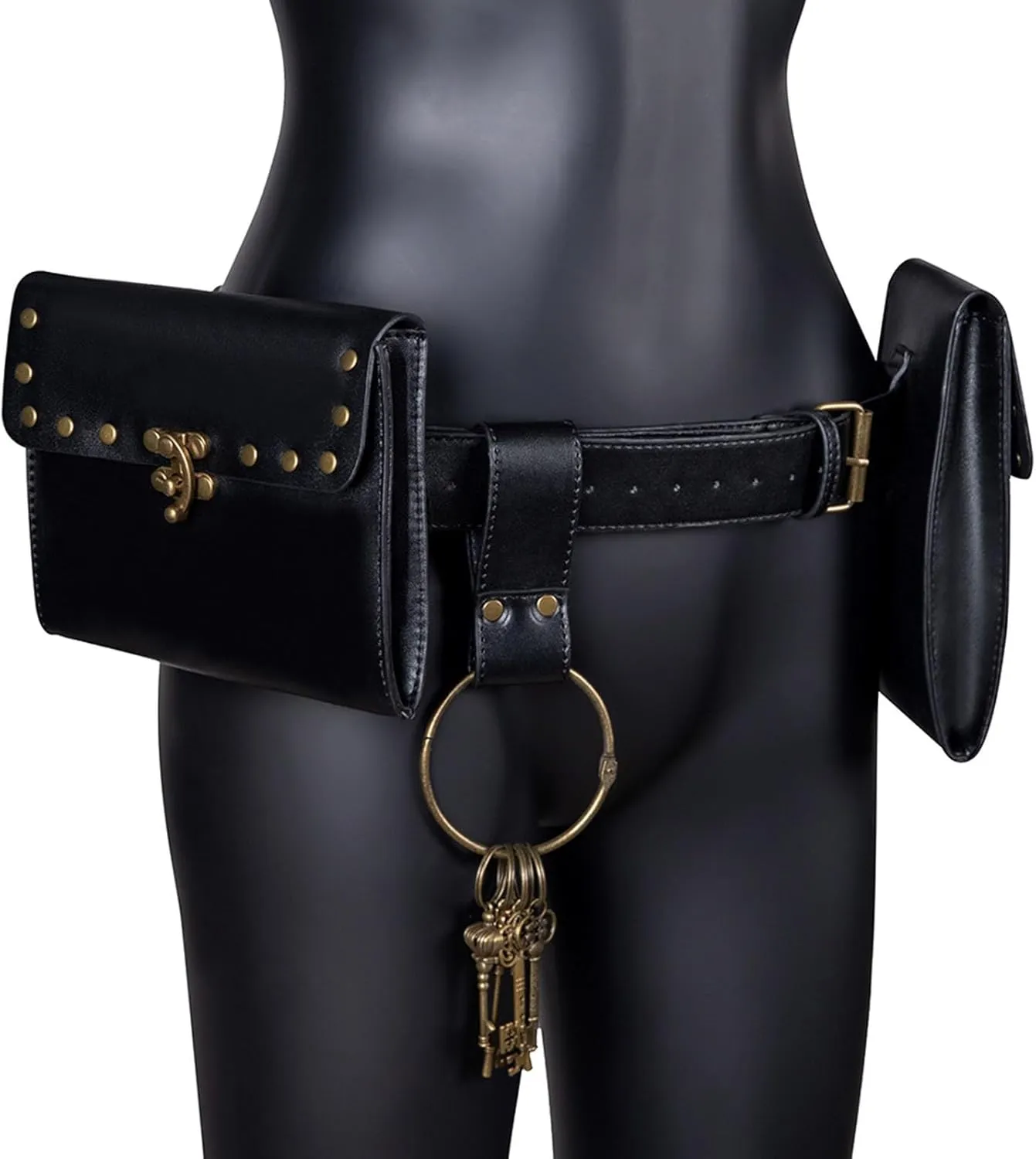 Belt Pouch Purse Renaissance Costume Accessories LARP Cosplay Waist Bag Fanny Pack Hiking Festival Casual Daypack