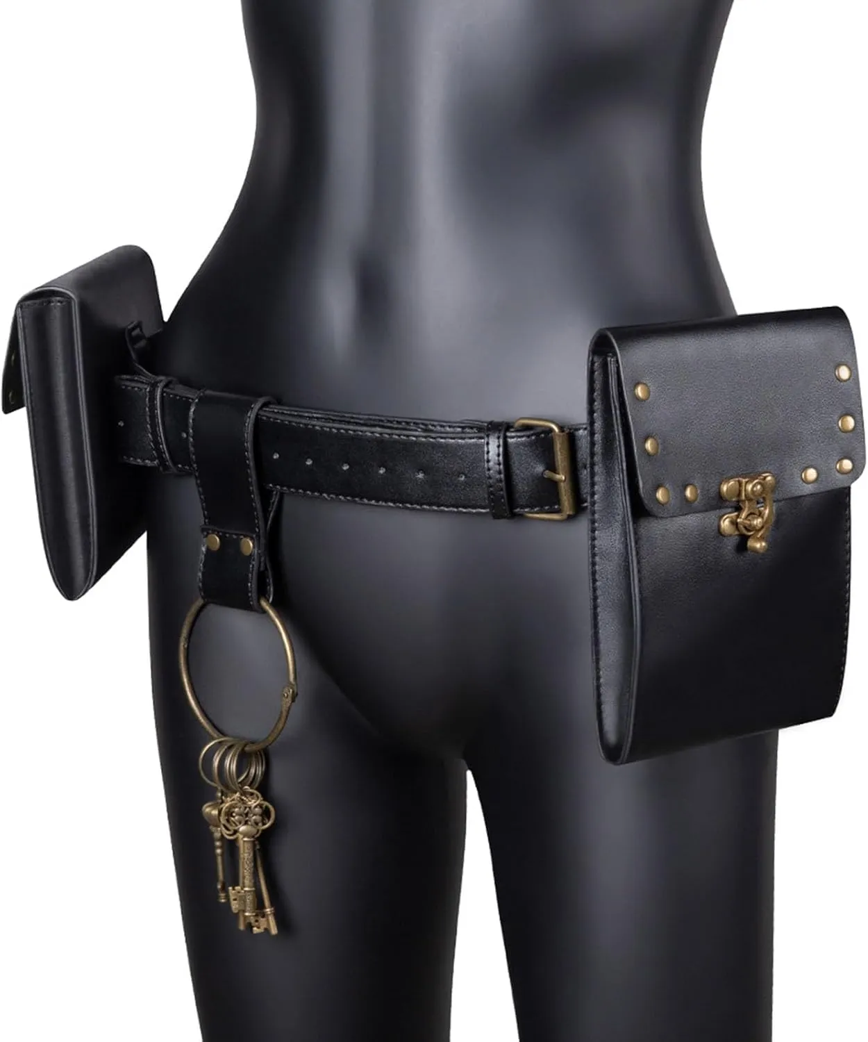 Belt Pouch Purse Renaissance Costume Accessories LARP Cosplay Waist Bag Fanny Pack Hiking Festival Casual Daypack