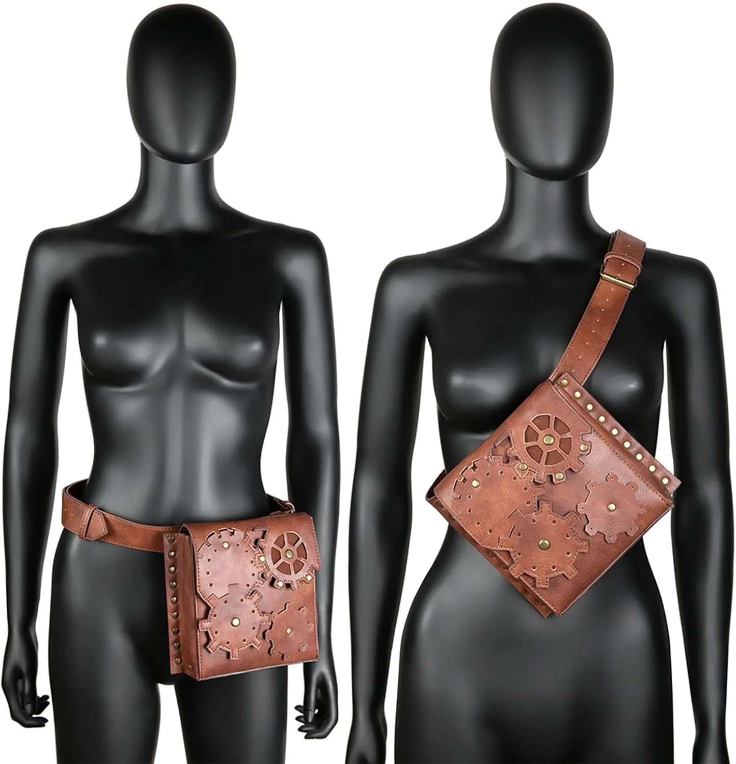 Belt Pouch Purse Renaissance Costume Accessories LARP Cosplay Waist Bag Fanny Pack Hiking Festival Casual Daypack