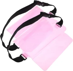 BESPORTBLE Beach Safe Waterproof Phone Case Set 2 Pouches for Swimming Kayaking Boating