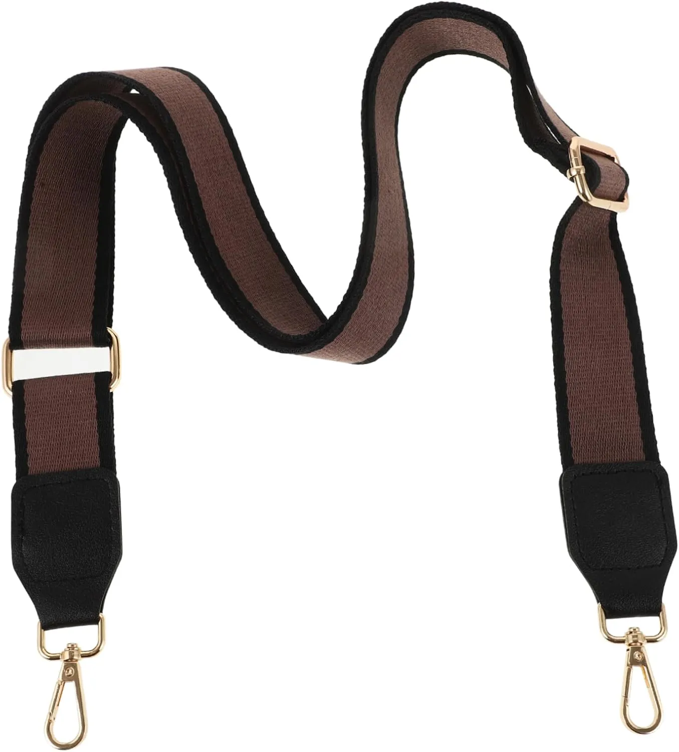BESTYASH 2pcs Elegant Women's Bag Strap Wide Shoulder Bag Belt Clasp Comfortable Straps Chain Purse