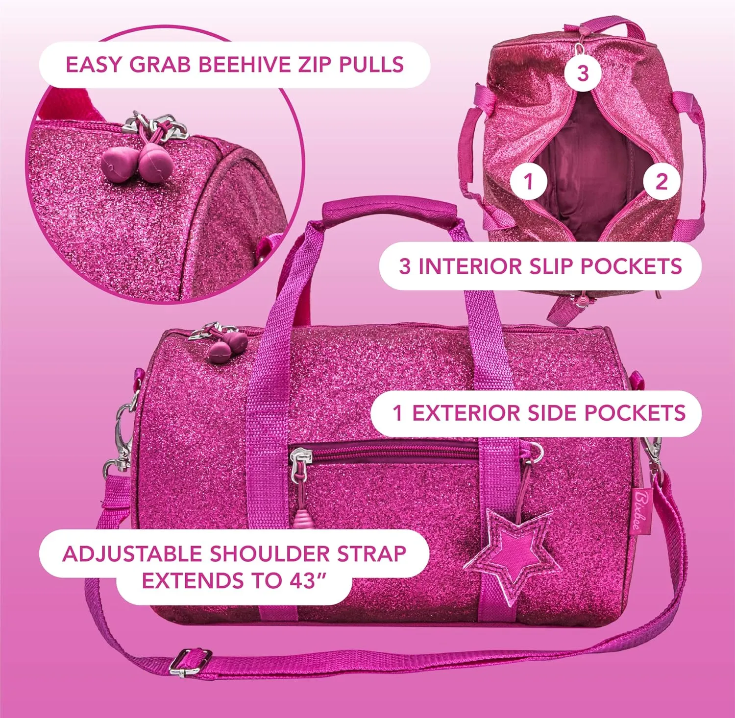 Bixbee Girls' Duffle