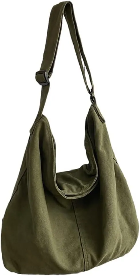 Canvas Shoulder Bag Female Shopper Large Capacity Messenger Handbag Designer