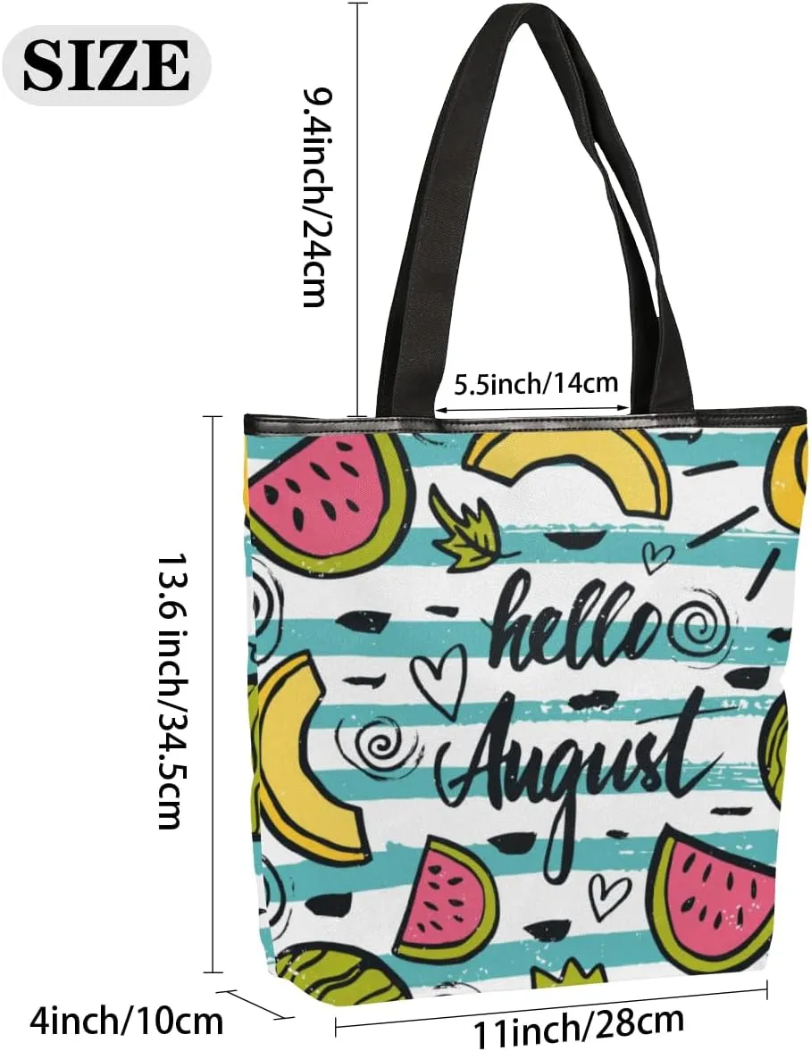 Canvas Tote Bag,Artistic Flower Bird Butterfly Vintage Lavender Grocery Shopping Bags 11"x13.6"x4" Durable