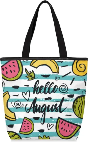 Canvas Tote Bag,Artistic Flower Bird Butterfly Vintage Lavender Grocery Shopping Bags 11"x13.6"x4" Durable