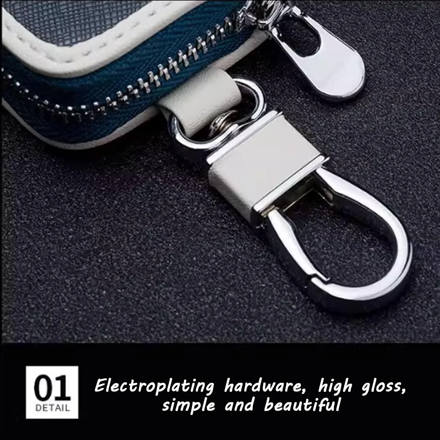 Car Key Fob Cover for Aston Martin DB11 V12 Coupe/V8 Coupe/DB-11 V8 Volante,Premium Car Logo Key Chain Soft Case Full Protection with Key Chain,Car Accessories,B