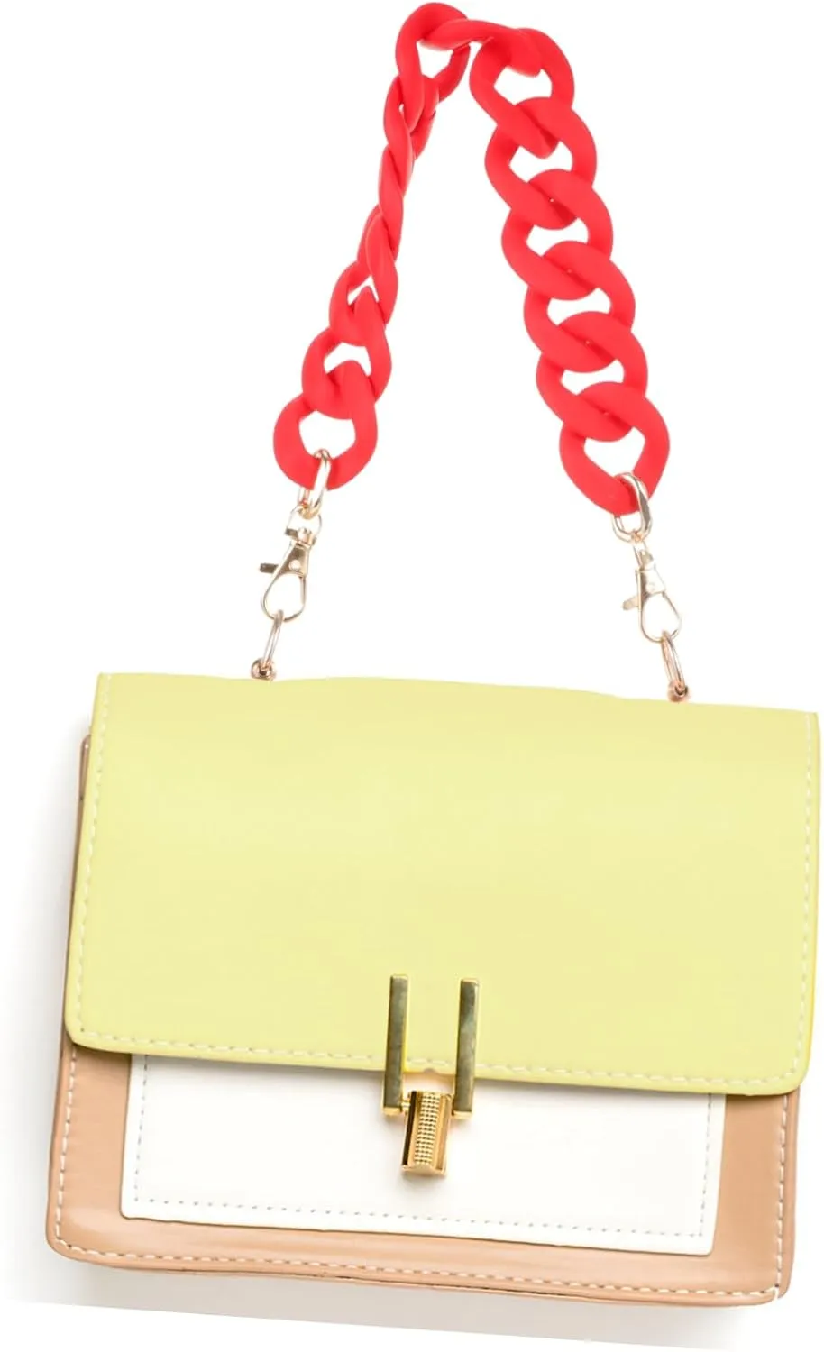 Chain Straps Metal Thick Chain Bag Red Chain Replacement Bag Chain Handbag Chain Fashion for Women Girls