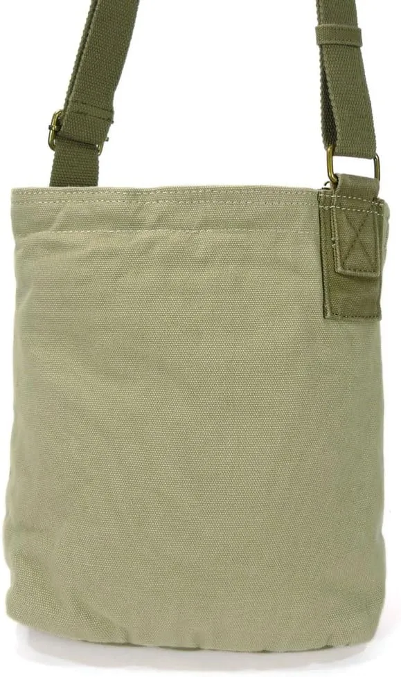 Chala Handbag Patch Cross-body Messenger Bag (Denim Blue) (Sand Moose)