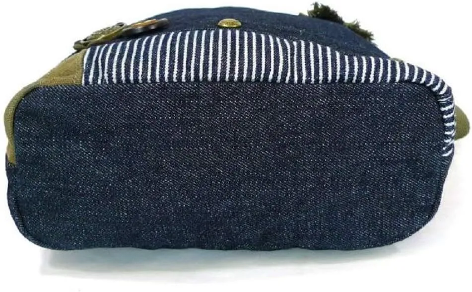 Chala Patch Cross-Body Women Handbag, Canvas Messenger Bag