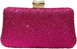 Clutch Purse Evening Bags Women 2025 Rhinestone Glitter Handbag Double Sided Diamond Chain Purse for Wedding Party