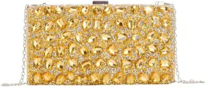 Clutch Purse Evening Bags Women Rhinestone Glitter Handbag Chain Crossbody Purse Shoulder for Wedding Party 2025