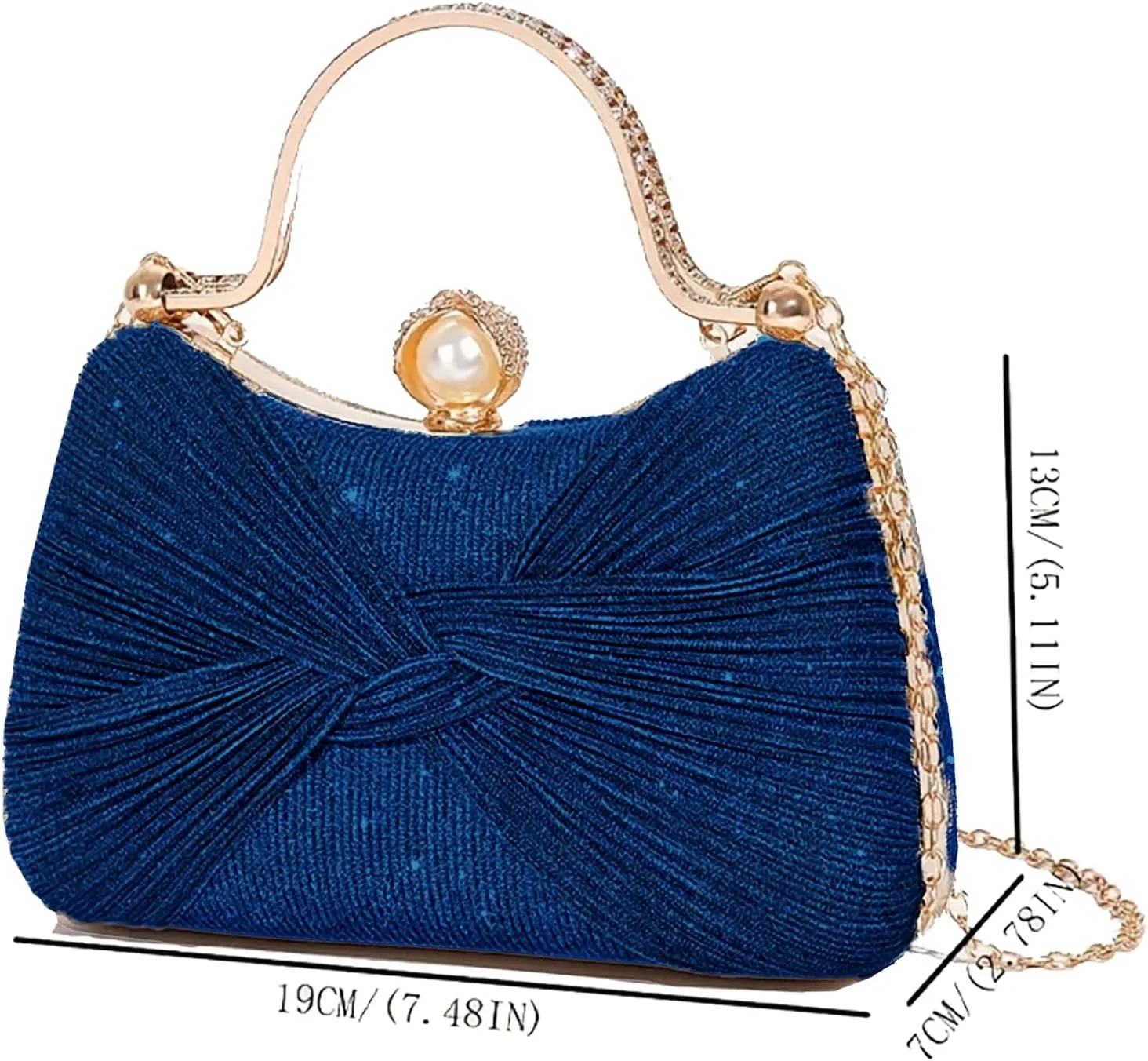 Clutch Purses for Women Handbags Shiny Sequin Wedding Silver Cross Body Purses with Chain,Wedding Prom Party Club
