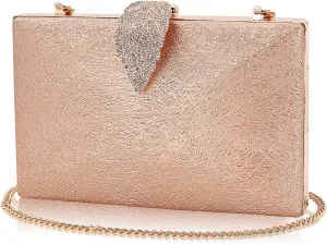 Clutch Purses for Women Rhinestone Evening Bag Formal Party Handbag With Wedding Cocktail Prom Sparkly Chain Strap Crossbody Clutches