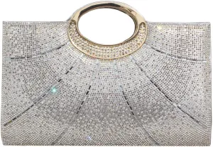 Clutch Purses for Women Rhinestone Evening Bag Wedding Party Cocktail Purses Handbags.