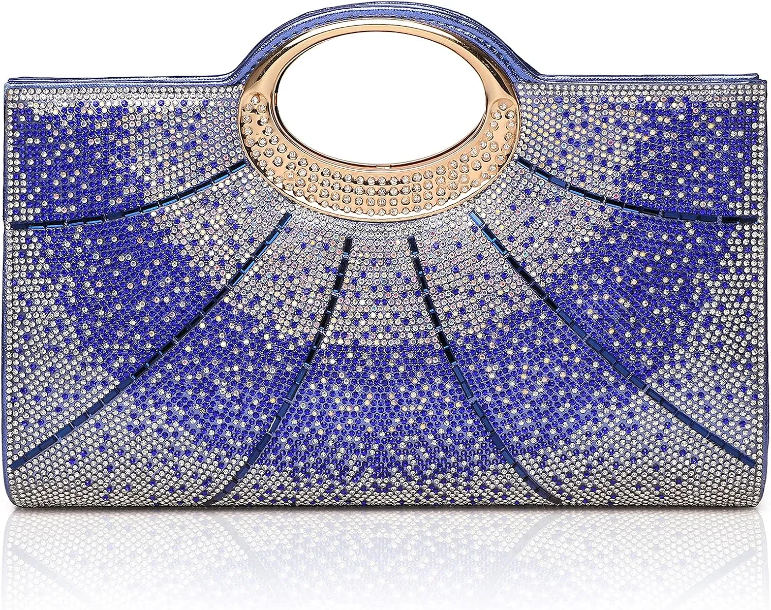 Clutch Purses for Women Rhinestone Evening Bag Wedding Party Cocktail Purses Handbags.