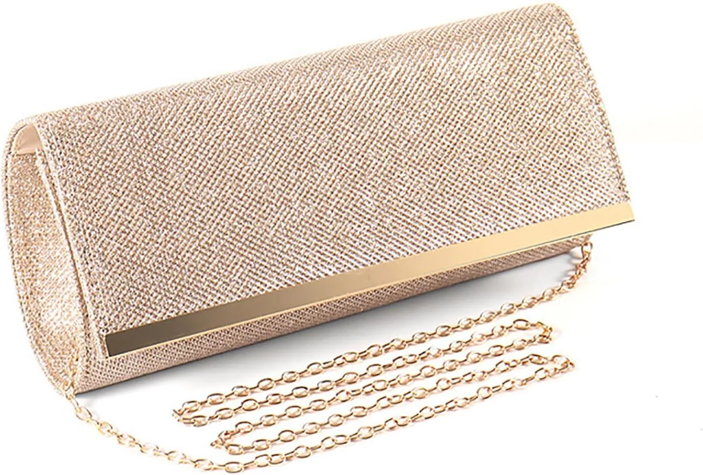 Clutch Purses for Women,Sparkling formal Evening Bags with Detachable Chain for handbags Wedding party Cocktail
