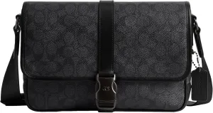 Coach League Messenger Bag, Charcoal Signature