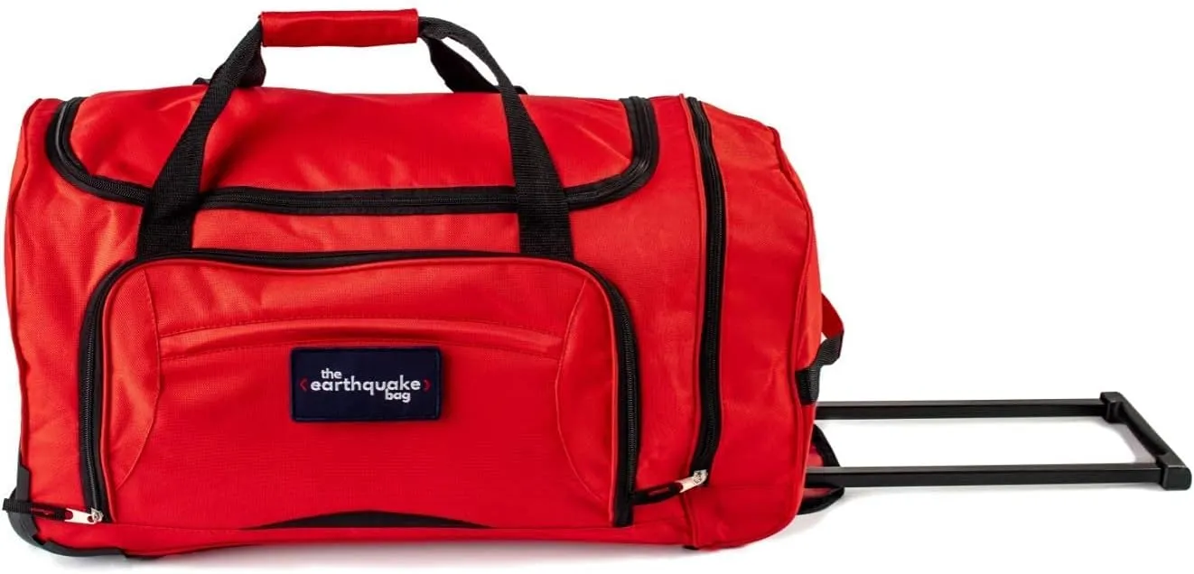 Complete Earthquake Bag - 3 Day Emergency kit for Earthquakes, Hurricanes, Wildfires, Floods   Other disasters